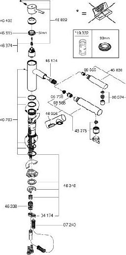 Смеситель для кухонной мойки Grohe Concetto 30273001