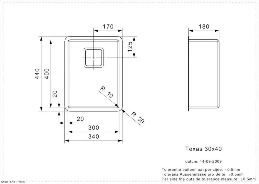 Кухонная мойка Reginox Texas 41472 хром