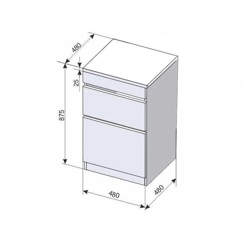 Тумба под раковину Style Line Даллас СС-tumb110/CC-00000439/el-fante_dallas_kronshein белый