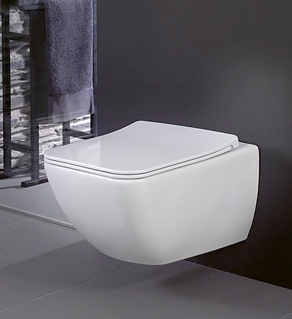 Подвесной унитаз Villeroy & Boch Venticello 4611RL01 безободковый с сиденьем микролифт