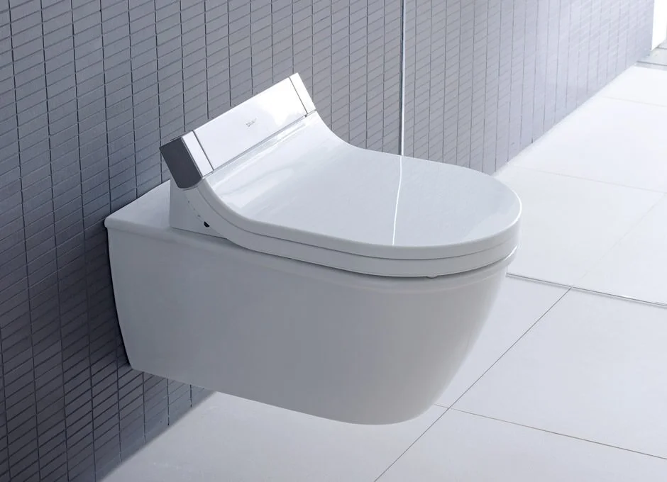 Электронный унитаз Duravit Darling New 2544590000 подвесной, крышка сиденье с функцией биде