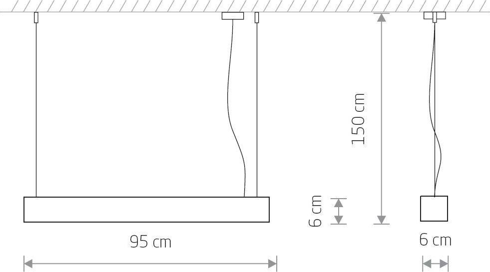 Подвесной светильник Nowodvorski Soft Led 90x6 7547