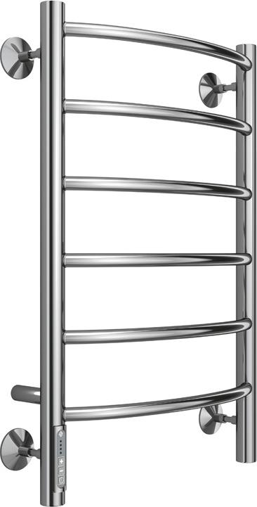 Полотенцесушитель электрический Terminus Классик П6 400x650 4670078531315 левый, хром