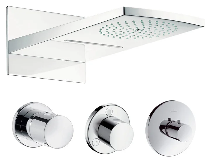 Душ верхний Hansgrohe Raindance Rainfall 28433000/15932000/15981180/15972000/15974180/15715000/1800180 хром