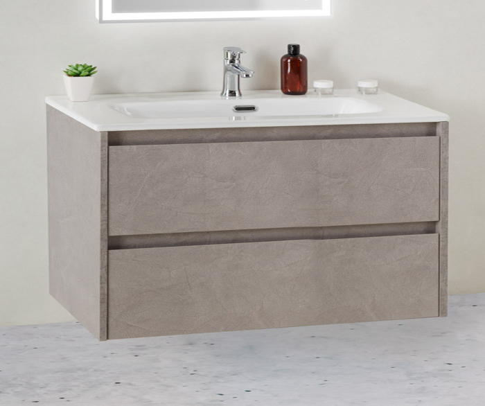 Тумба для комплекта BelBagno KRAFT 39-800/390-2C-SO-PG pietra grigio