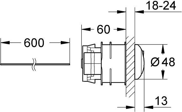 Кнопка смыва Grohe 38771000