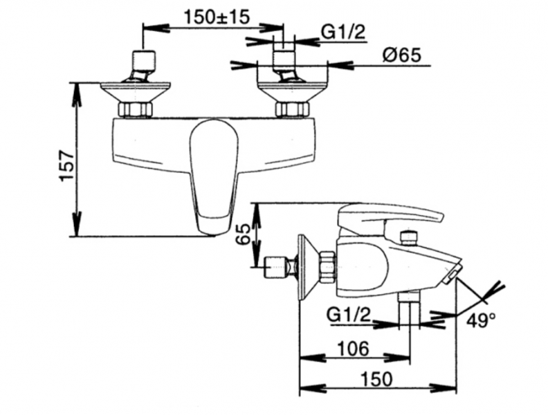 Набор для ванны Jacob Delafon Panache E72240/E71241/E14330