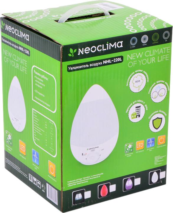 Увлажнитель воздуха NeoClima NHL-220L чёрный