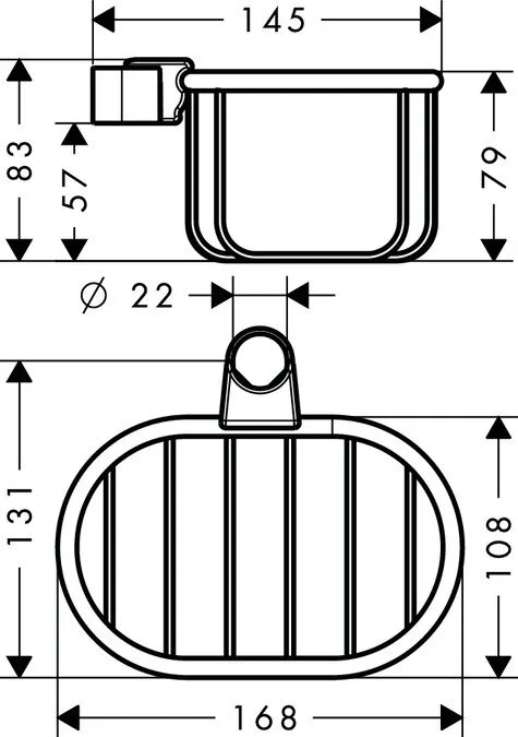 Полка Axor Montreux 42066820