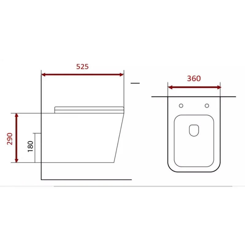 Инсталляция Ideal Standard Prosys Eco Frame M с безободковым унитазом Aquatek Либра New E233267/AQ0530N-00, AQ0530N-00, белый, сиденье микролифт