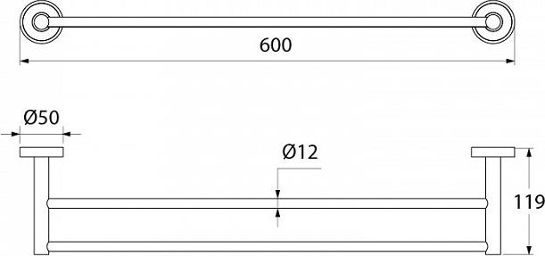 Полотенцесушитель Iddis Calipso CALSB20i49