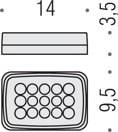 Мыльница Colombo Design Time W4201.000