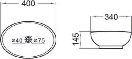 Раковина Comforty 40 T-K60 00003126683, белый