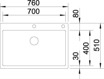 Кухонная мойка Blanco Claron 517222 серый