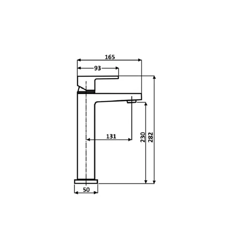 Смеситель для раковины ALMAes Fango TVZ-0938 хром