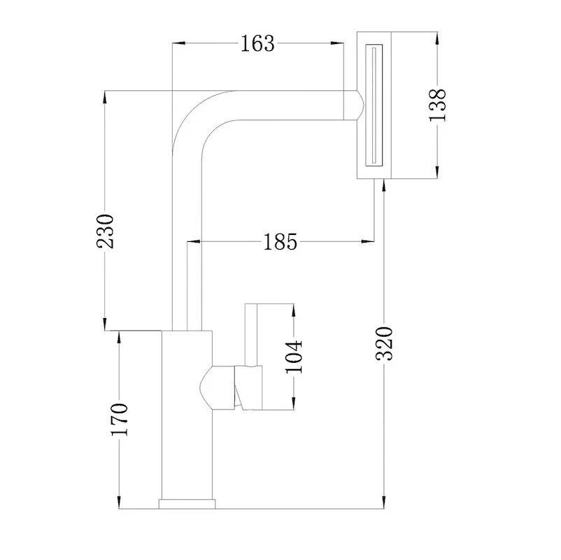 Смеситель для кухни Zorg Steel Hammer SH 092 PVD GRAFIT серый