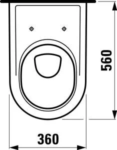 Инсталляция Laufen с унитазом Laufen Pro 8.2095.0.000.000.1, сиденье микролифт клавиша хром, комплект