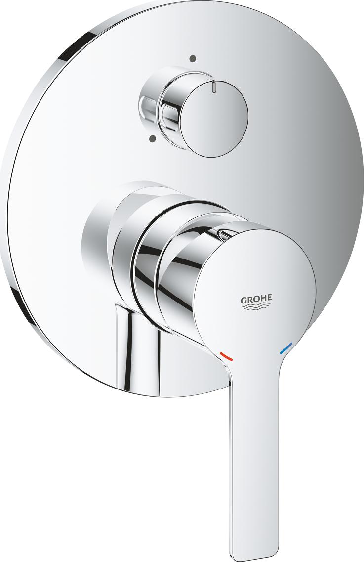 Однорычажный смеситель для ванны Grohe Lineare New 24095001