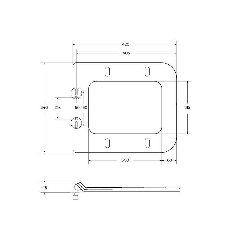 Комплект унитаза с инсталляцией BelBagno Due BB3103CHR/SC/BB002-80/BB014-SR-BIANCO с сиденьем микролифт и белой клавишей смыва