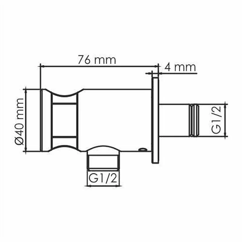 Душевая система WasserKRAFT Sauer 7100 A71208 золото