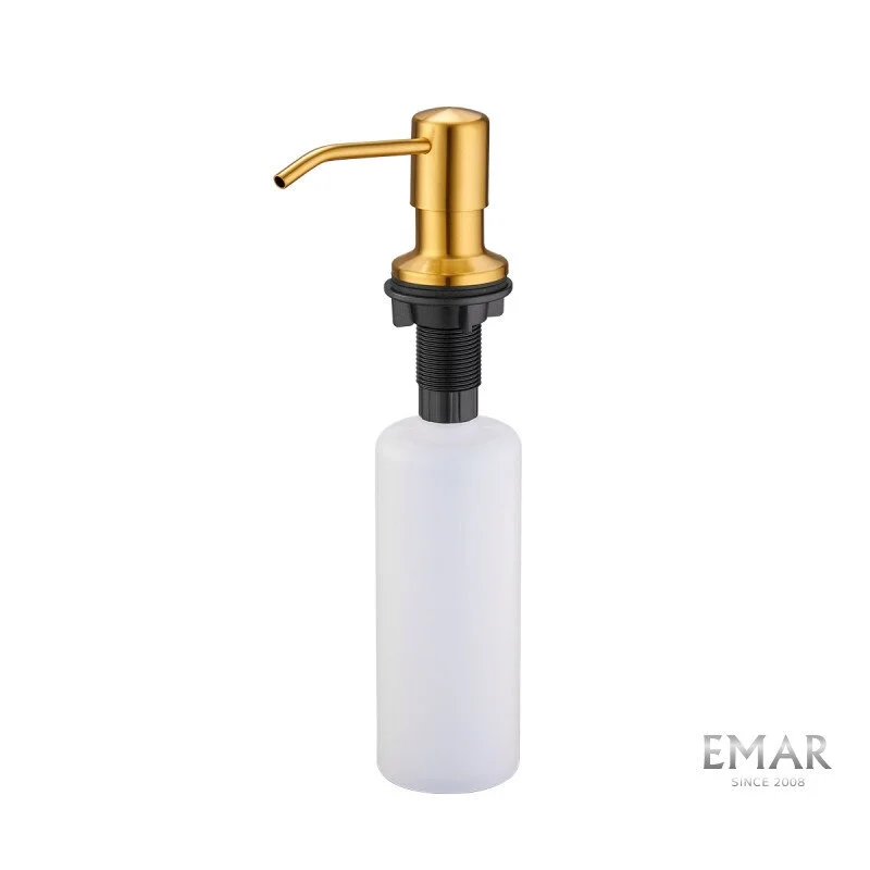 Дозатор для жидкого мыла EMAR ЕД-401D.PVD Golden золото