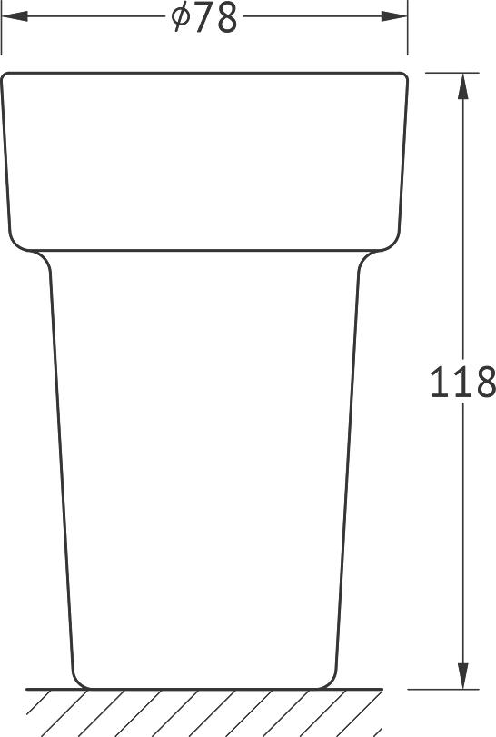 Стакан Ellux Ellux ELU 002