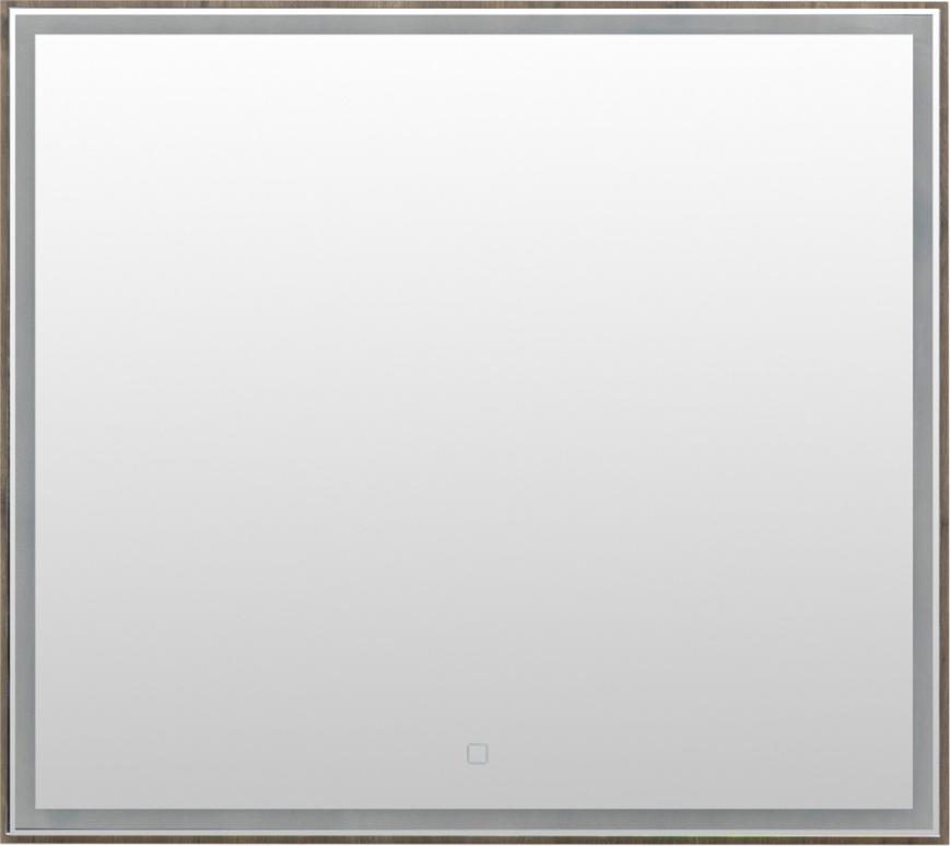 Зеркало Aquanet Nova Lite 90 00249516 с подсветкой, дуб рустикальный