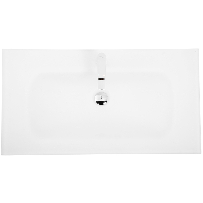 Раковина BelBagno BB910/465-LV-VTR-BO 91 см, Bianco Opaco