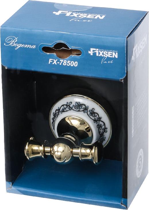 Крючок двойной Fixsen Bogema gold FX-78505AG золото