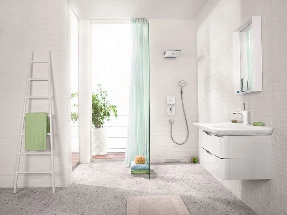 Душ верхний Hansgrohe Rainmaker Select 580 24011400 хром, белый