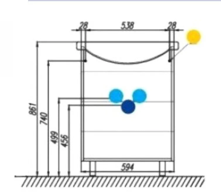 Тумба под раковину Aquaton Фиджи 1A179601FG010 белый