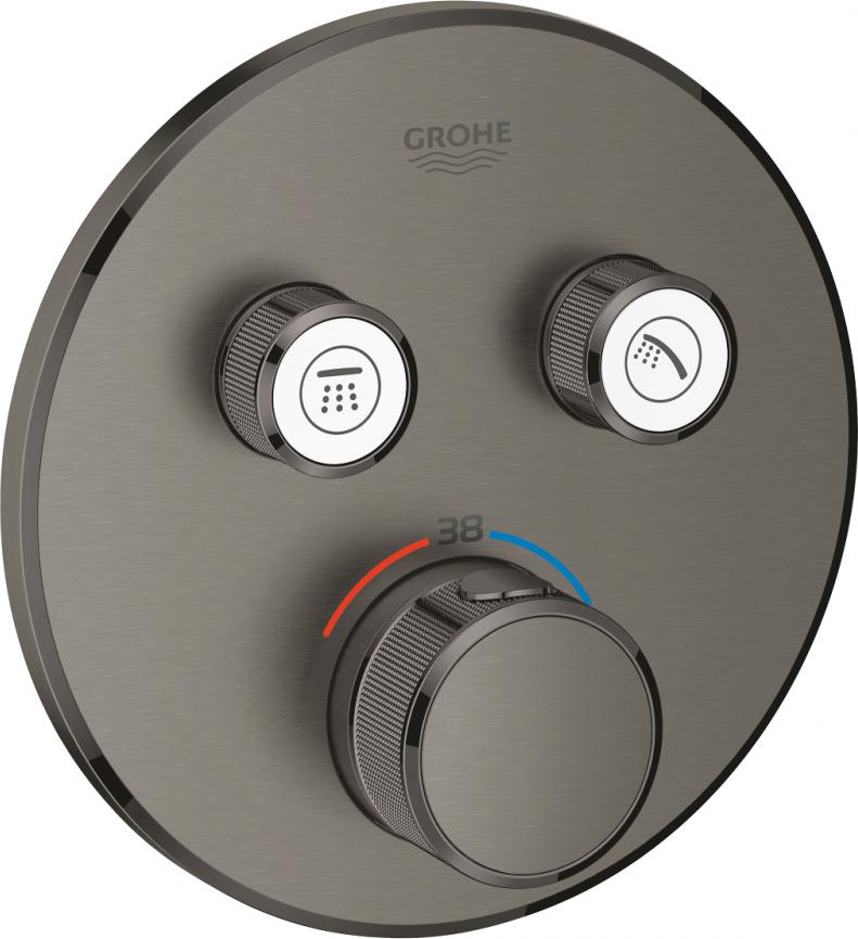 Термостат Grohe Grohtherm SmartControl 29119AL0 тёмный графит, матовый