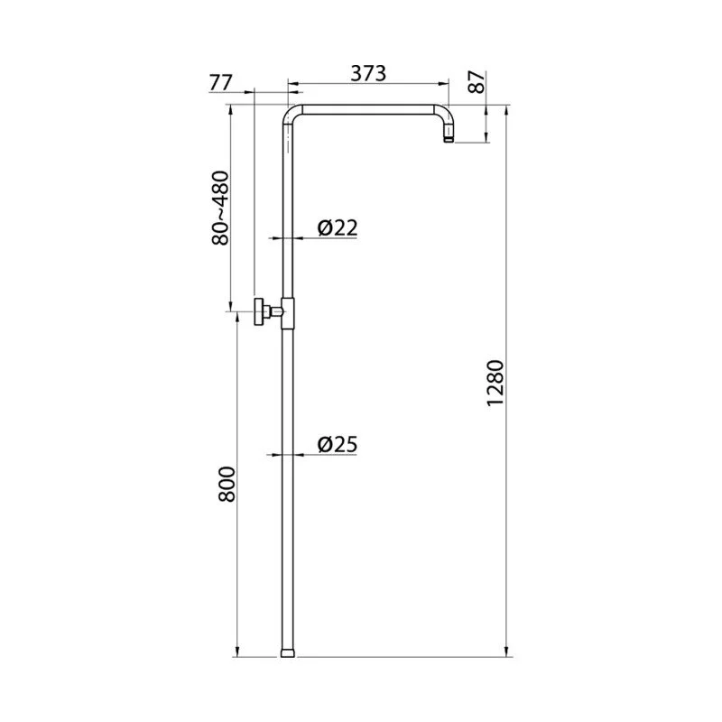 Душевая система Elghansa Shower Systems 2305599-2C (Set-17) хром