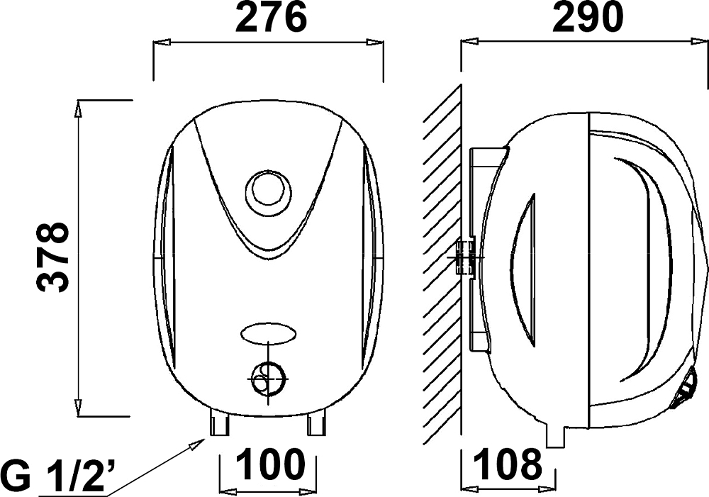 Водонагреватель Nofer SB 10