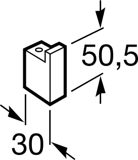 Крючок Roca Nuova 816520001