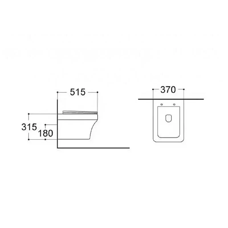 Инсталляция Ideal Standard Prosys Eco Frame M с безободковым унитазом Aquatek Амадео E233267/AQ1163-00, AQ1163-00, белый, сиденье Soft Close