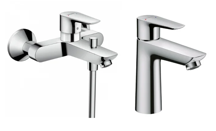 Смеситель для ванны с душем Hansgrohe Talis E 71740000/71710000