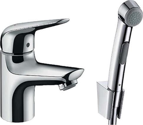 Смеситель для раковины с набором для биде Hansgrohe Novus 71144000, хром