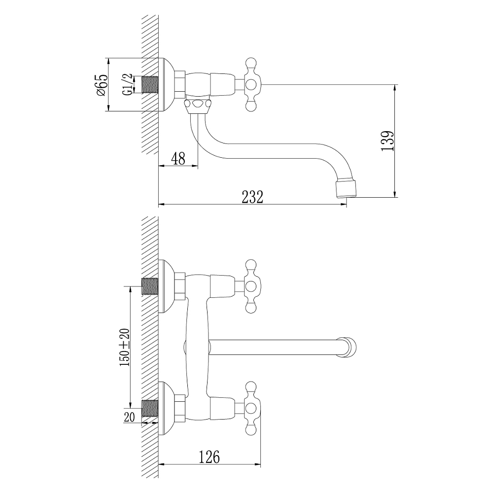 Смеситель для кухни Lemark Standard LM2111C хром