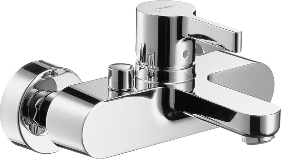 Комплект для ванной Смеситель Hansgrohe Metris S 31460000 + Смеситель Hansgrohe Metris S 31060000 + Душевой гарнитур Hansgrohe Crometta 26651400