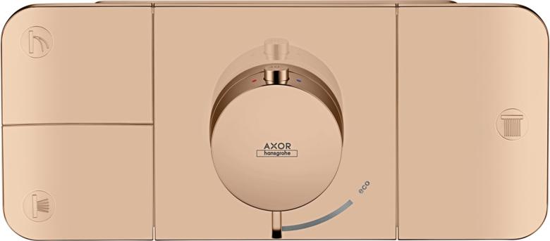 Термостат для душа Axor One 45713300, красное золото