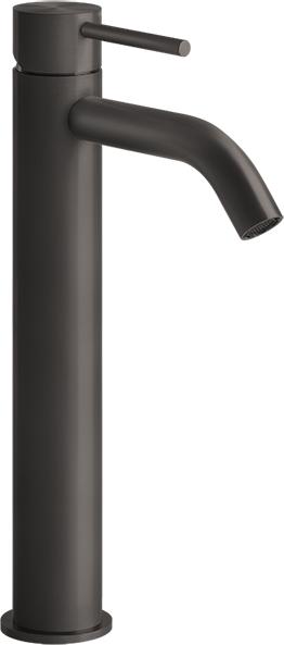 Смеситель для раковины Gessi 316 Flessa 54009#707, brushed black metal PVD