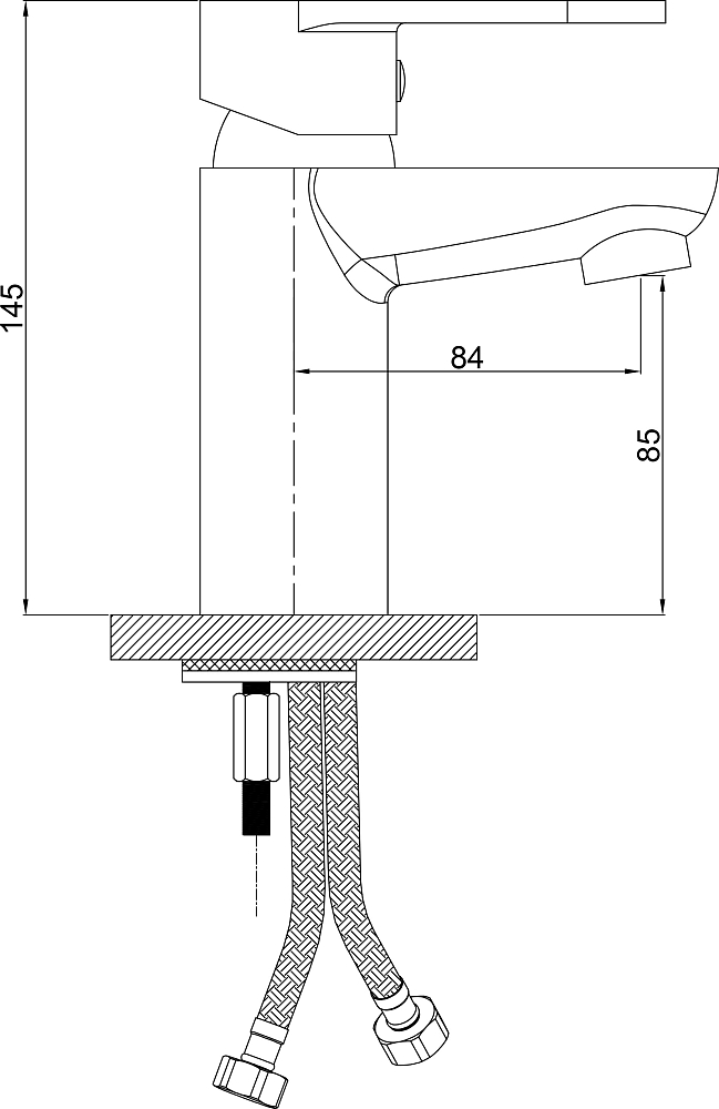 Смеситель Paulmark Bremen Br311008 для раковины