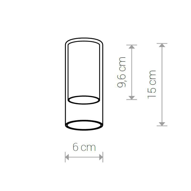 Плафон Nowodvorski Cameleon Cylinder S 8546