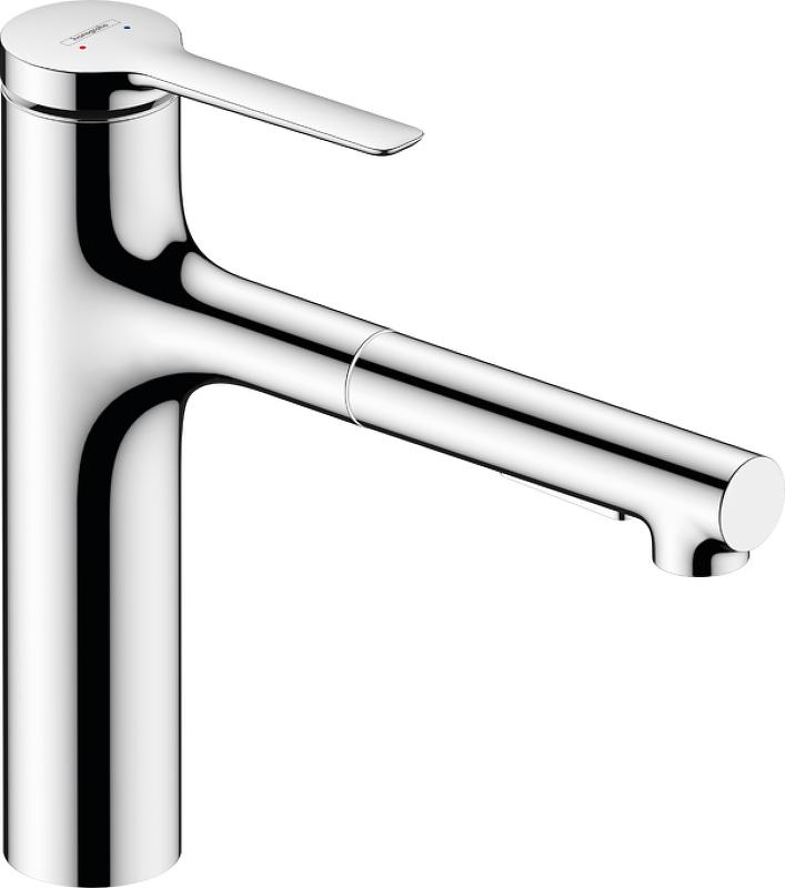 Смеситель для кухни Hansgrohe Zesis M33 160 2jet sBox lite 74804000, хром