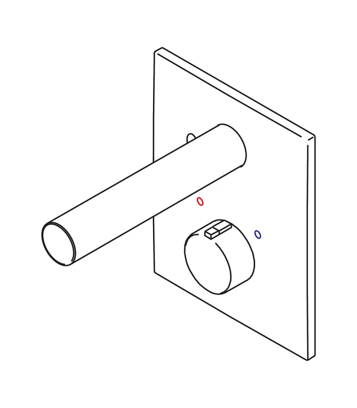 Смеситель для раковины Oras Cubista 6257C хром