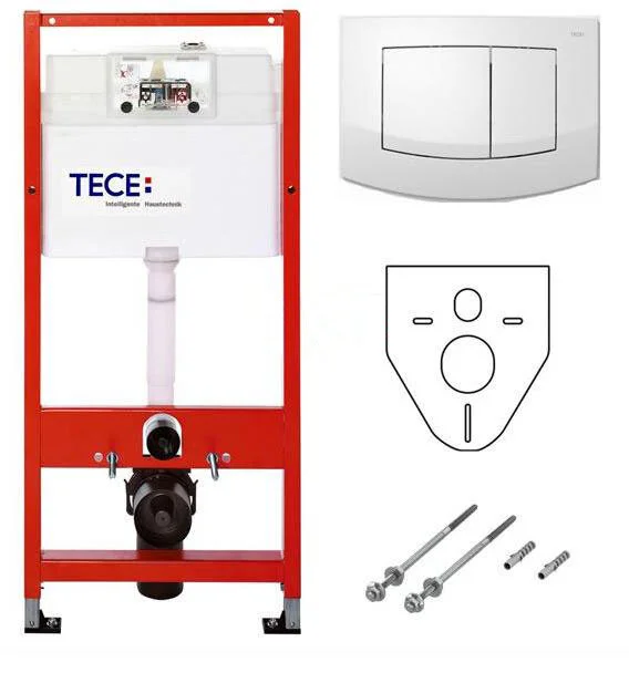 Инсталляция для подвесного унитаза TECE Ambia K400200, 4 в 1