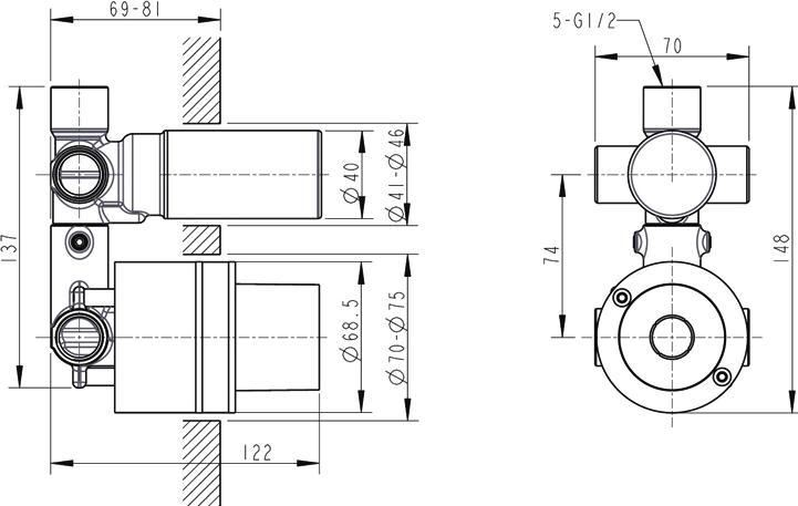 Скрытая часть Bravat D969C-A-ENG