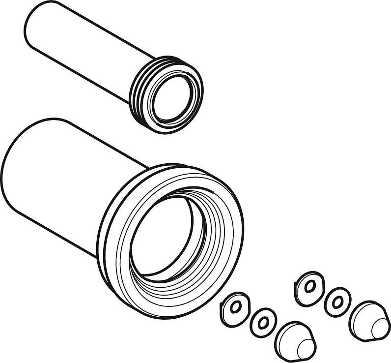 Соединительный комплект для подвесного унитаза Geberit 152.404.46.1