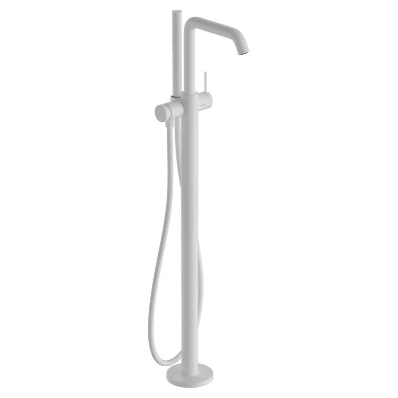 Смеситель для ванны с душем Hansgrohe Tecturis S 73440700 белый